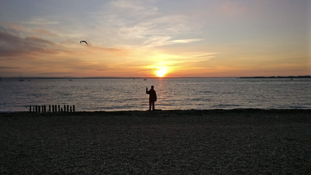 Sunset in Southsea